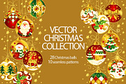 Christmas Vector Collection, a Pattern Graphic by Marina.Markizova (Thumbnail 1 of 6)