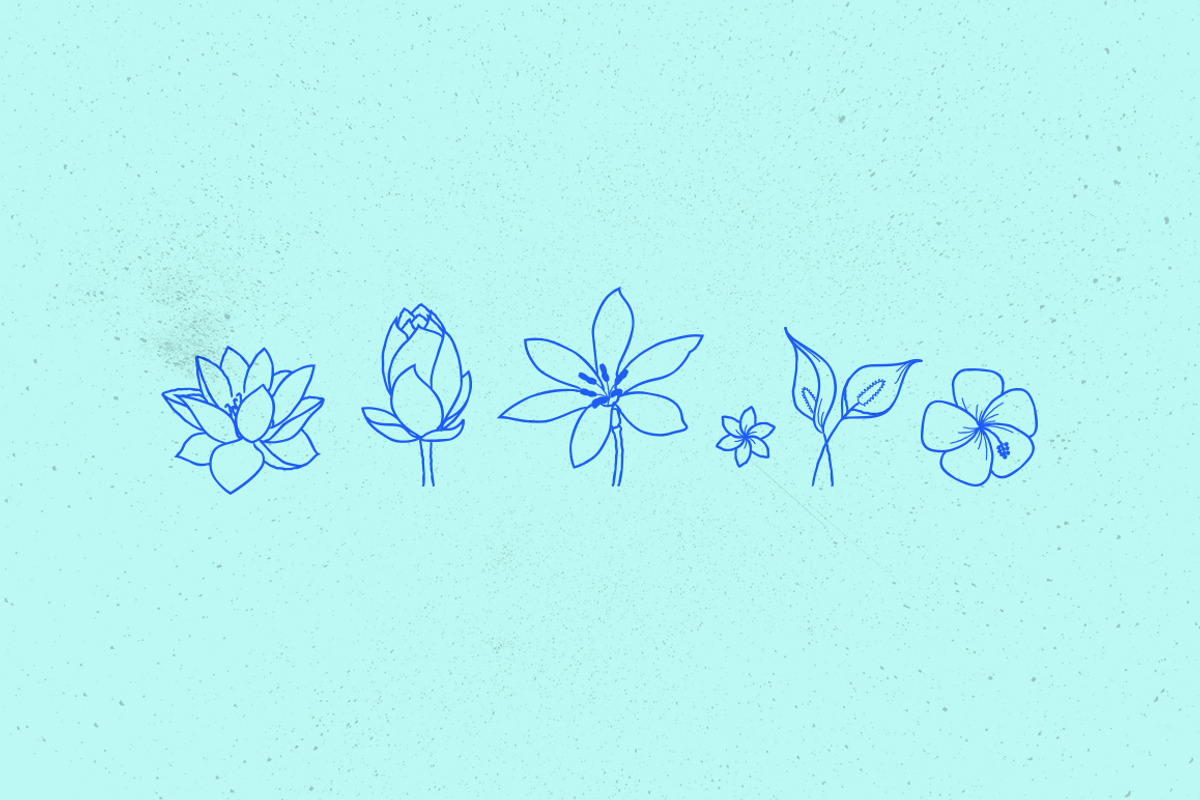 Greenhouse Tropical Flowers & Leaves, an Illustration by Elevens (Photo 8 of 8)