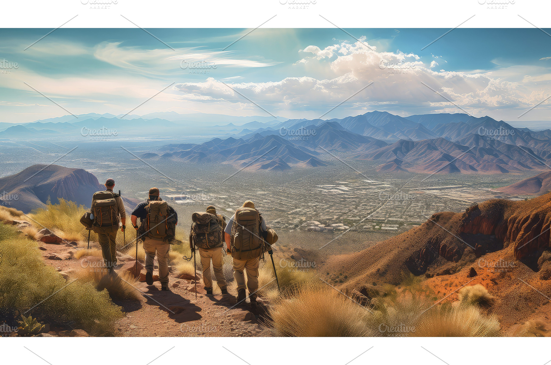 trails hiking in phoenix ai, an Animal Photo by pikepicture