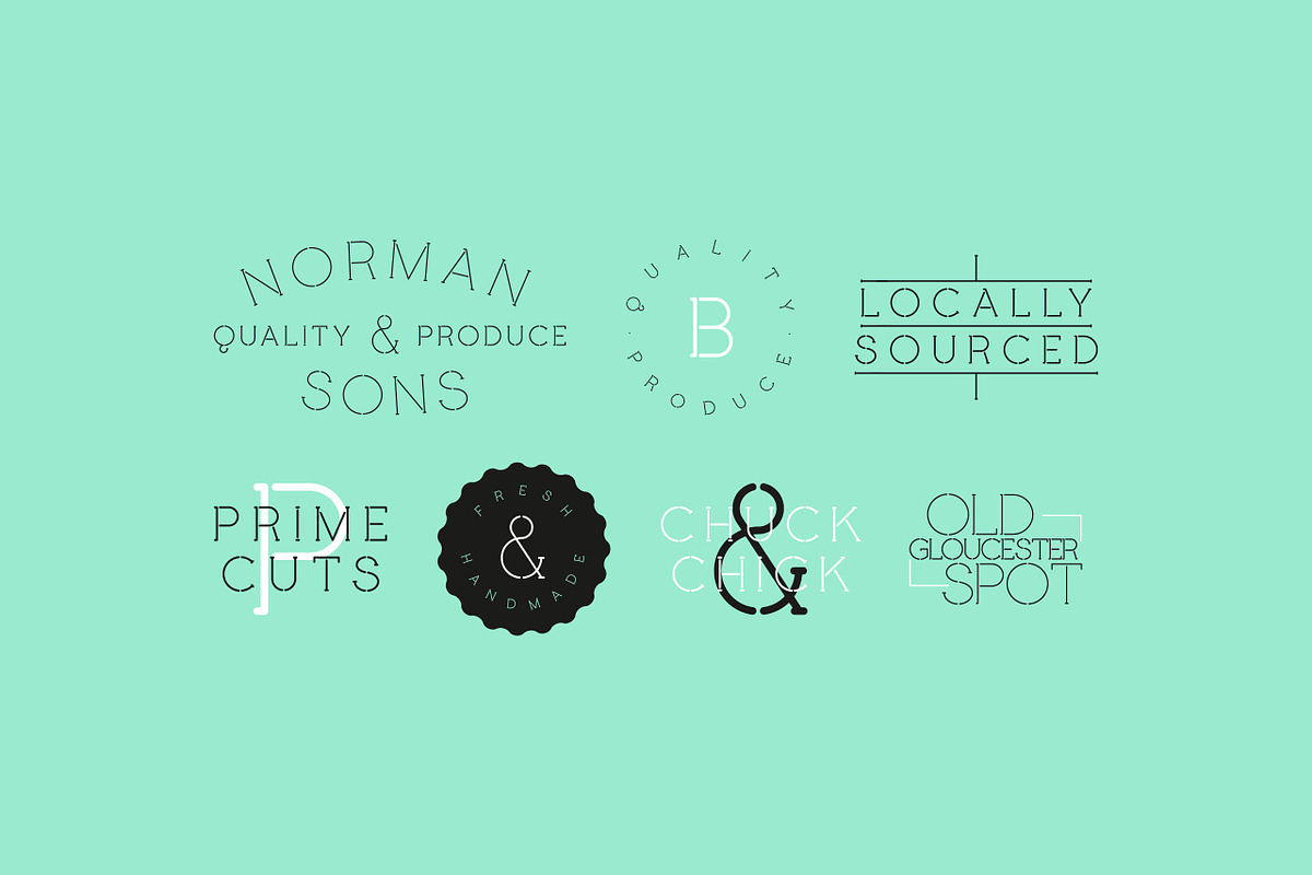 Butcher Typeface, a Font by Studio Bayley (Photo 2 of 7)
