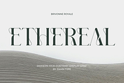 Brivonne Royale, a Serif Font by zaaintype (Thumbnail 7 of 12)