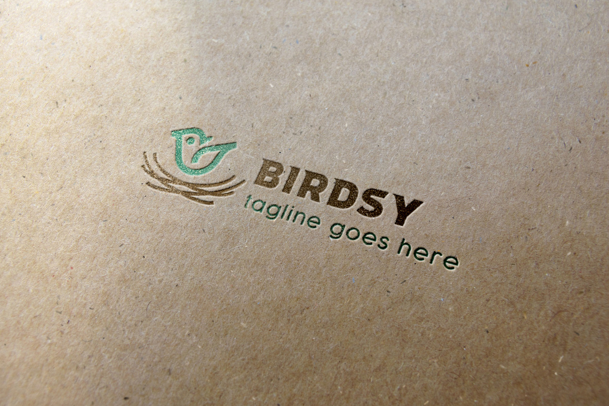 Bird Nest Nature Vector Logo, a Branding & Logo Template by GladicMonster (Photo 10 of 14)