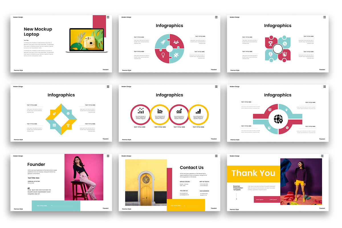 Thaulant – Business Google Slide, a Presentation Template by kreatifreya (Photo 5 of 5)