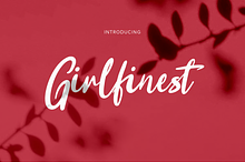 Girlfinest Script Font