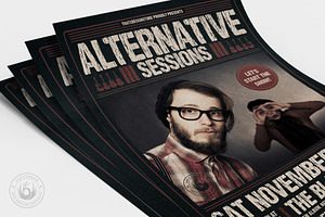 Alternative Sessions Flyer Template