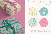 Birthday Celebration Illustrations, a Seasonal Illustration by CreativeChristiana (Thumbnail 5 of 7)