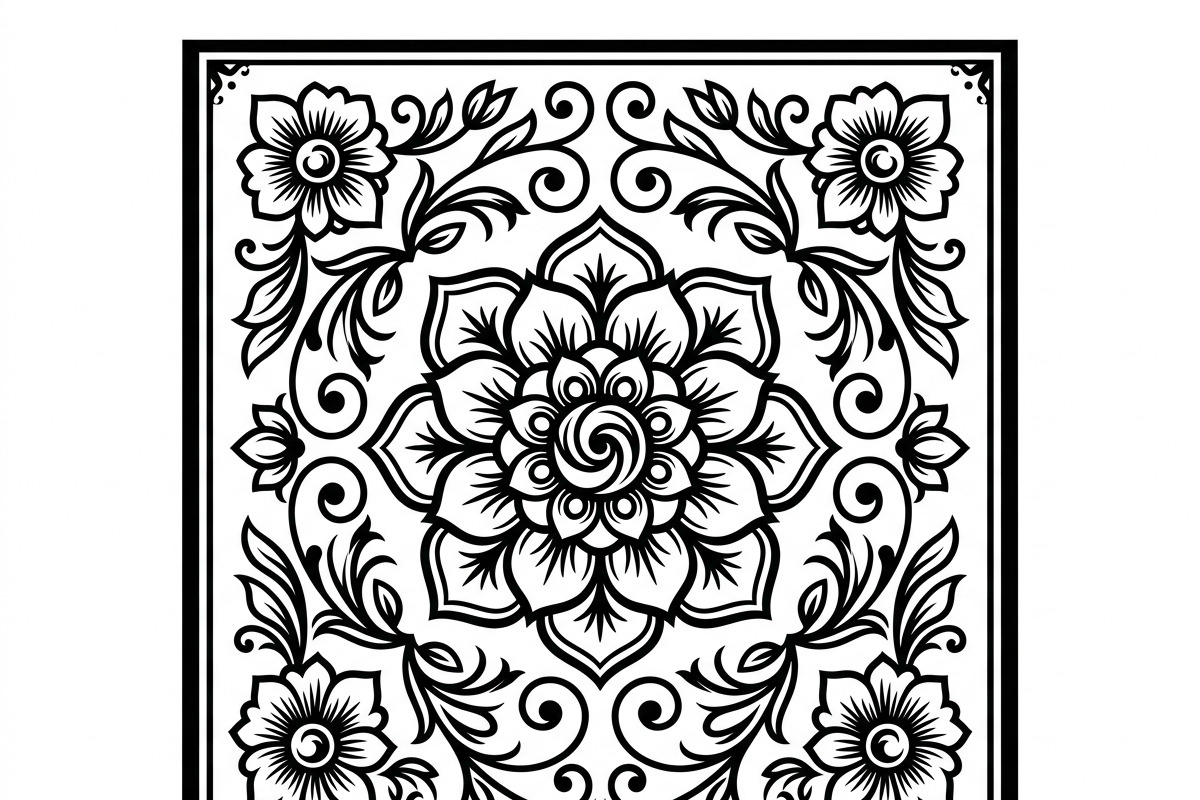 50 Elegant Floral Ornament Bundle, a Decorative Illustration by Amazin_art (Photo 18 of 29)
