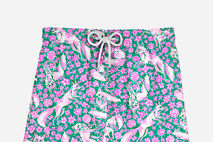 Seamless Preppy Fox Pattern