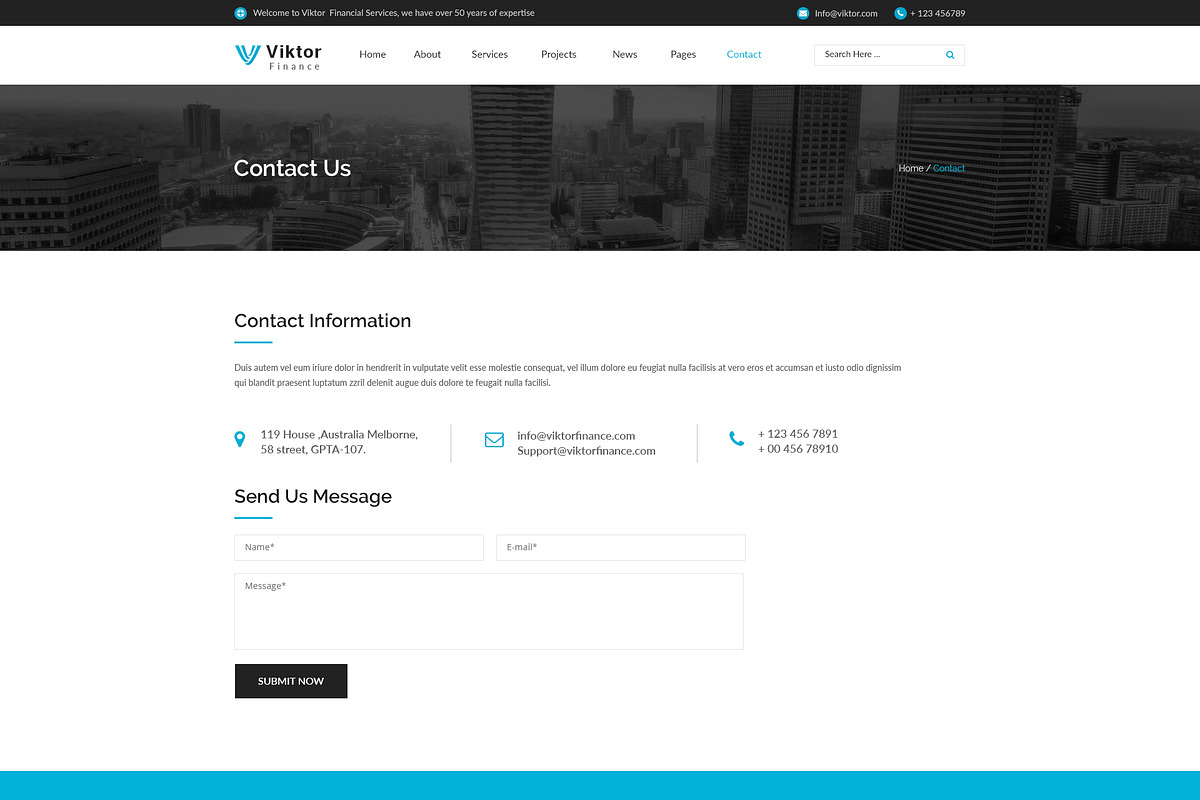 Viktor - Corporate Muse Template, a HTML Template by DigitalCenturySF (Photo 11 of 12)