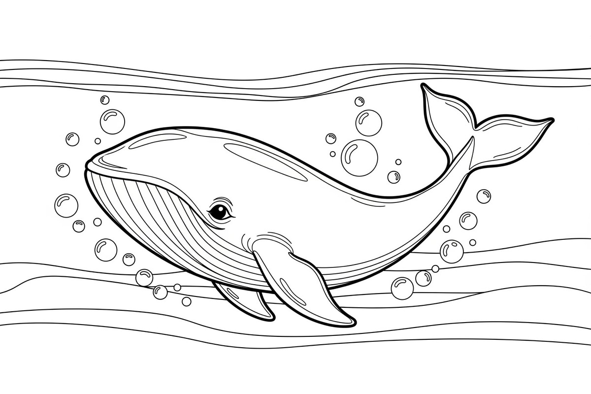 Whale Line Art Vector Bundle, an Illustration by yasushie (Photo 10 of 51)
