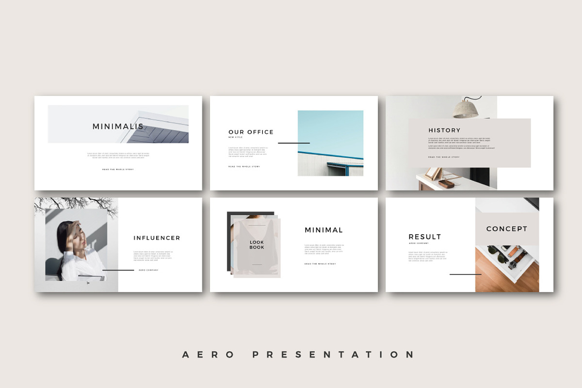 Aero - Keynote Template, a Presentation Template by Collaborg Studio (Photo 4 of 6)
