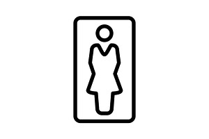 Toilet icon, an Emoji Icon by Sumberpangan