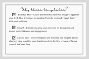 Lux Light Minimal Instagram Template, a Social Media Template by Faytemplates (Thumbnail 6 of 10)