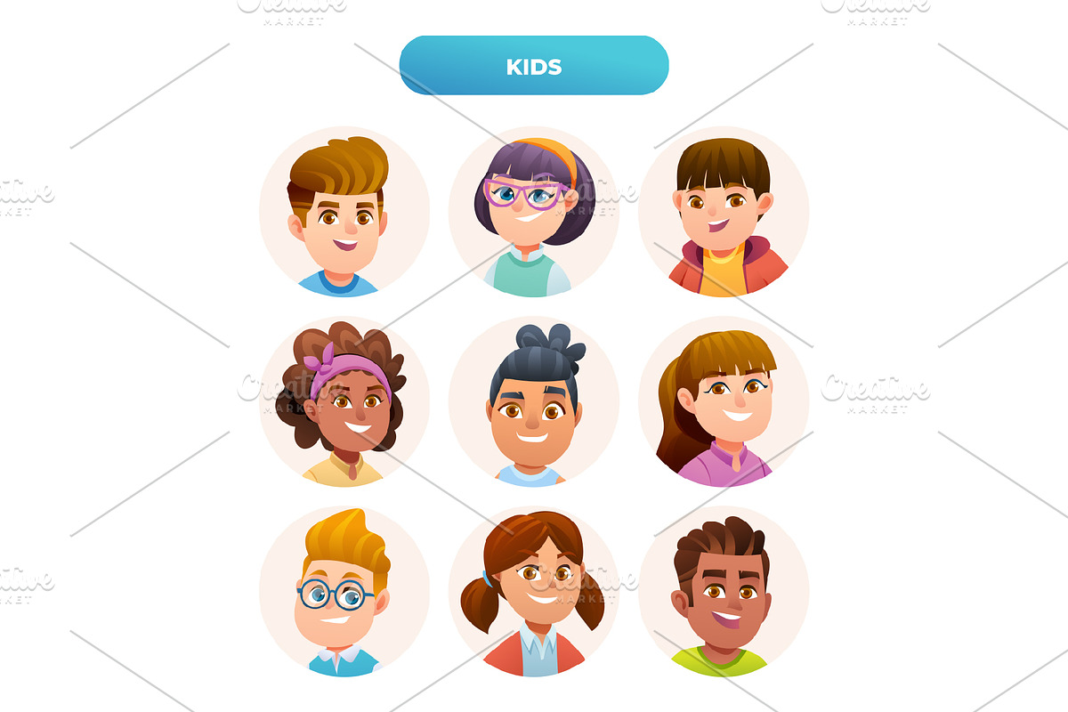 Avatar Character Collection, a Person Illustration by YG Studio (Photo 3 of 10)