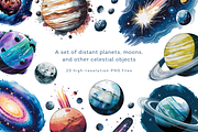Beyond the Galaxy, a Decorative Illustration by Jessica E. Cornell (Thumbnail 2 of 2)