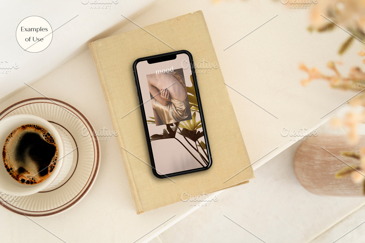 Digital Device Mockup SET, an iPhone Mockup by LOPEstudio (Photo 6 of 8)