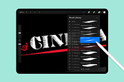 Ink and Paint Procreate Brushes, a Brush Add-On by Tim Hankins Design (Thumbnail 2 of 5)