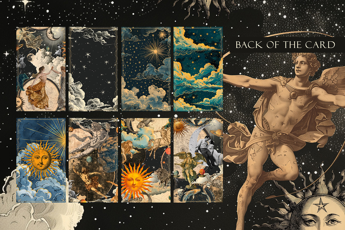 Tarot cards. celestial vintage, a Decorative Illustration by Chikovnaya (Photo 6 of 8)