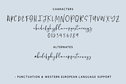 Islay Script, a Script Font by Beck McCormick (Thumbnail 10 of 10)