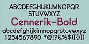 Cennerik, a Sans Serif Font by Ingrimayne Type (Thumbnail 10 of 11)