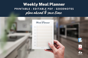 Meal Planner Template