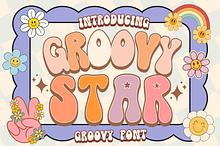 Groovy Star is a groovy font