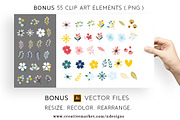 Flower Seamless / Tileable Pattern, a Pattern Graphic by NDesigns (Thumbnail 4 of 4)