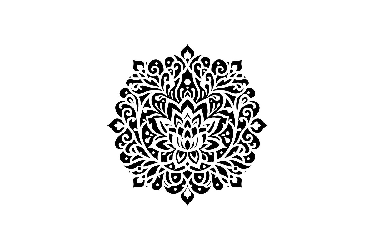 Floral Mandala Ornament Bundle, an Object Graphic by jahid234 (Photo 8 of 13)