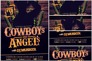 Cowboys and Angels Flyer Template, a Flyer Template by FlyerHeroes (Thumbnail 3 of 4)