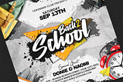 Back To School Flyer Template, a Flyer Template by Tarommir (Thumbnail 3 of 3)
