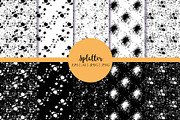Paint Splatter & Stroke Patterns, a Pattern Graphic by NKTN graphics (Thumbnail 12 of 16)