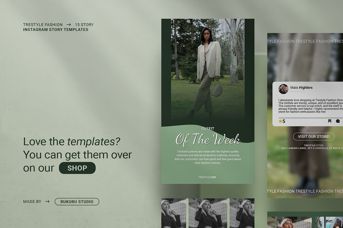 Fashion Canva Instagram Story, a Social Media Template by prajapixels (Photo 6 of 6)
