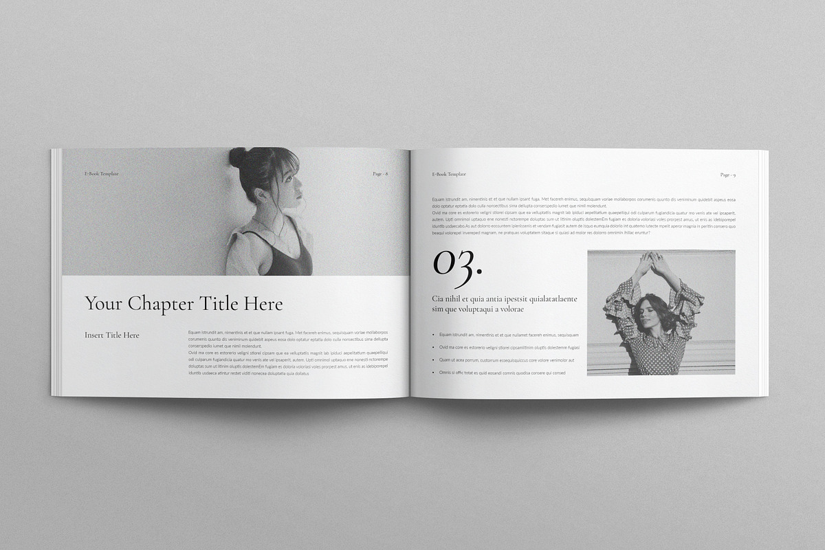 E-Book Template Landscape, a Magazine Template by E-Type (Photo 4 of 7)