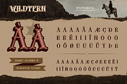 The Wildtern Typeface, a Serif Font by Burntilldead (Thumbnail 10 of 13)