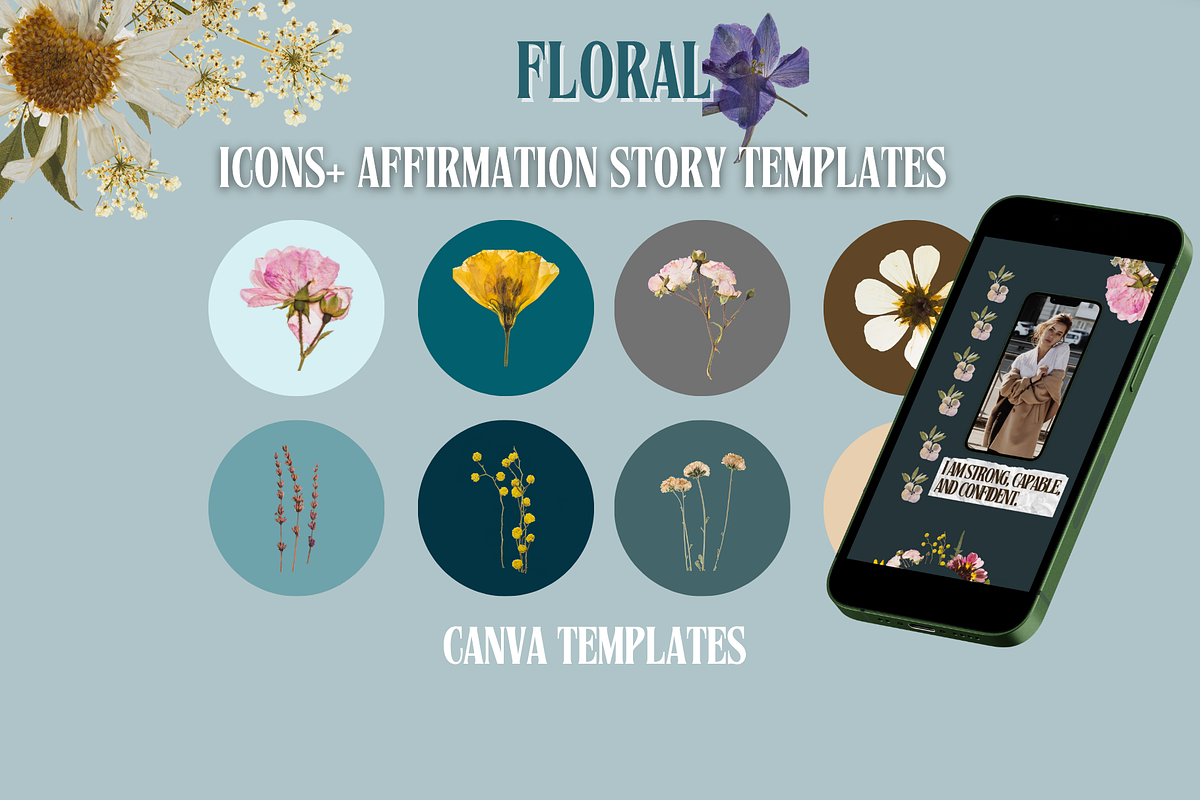 35 Instagram Story Templates Icons, a Social Media Template by MarkoPresets (Photo 1 of 5)