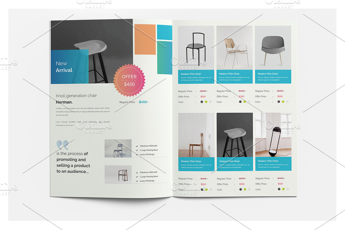 Furniture / Product Catalog, a Brochure Template by Addaxx (Photo 2 of 3)
