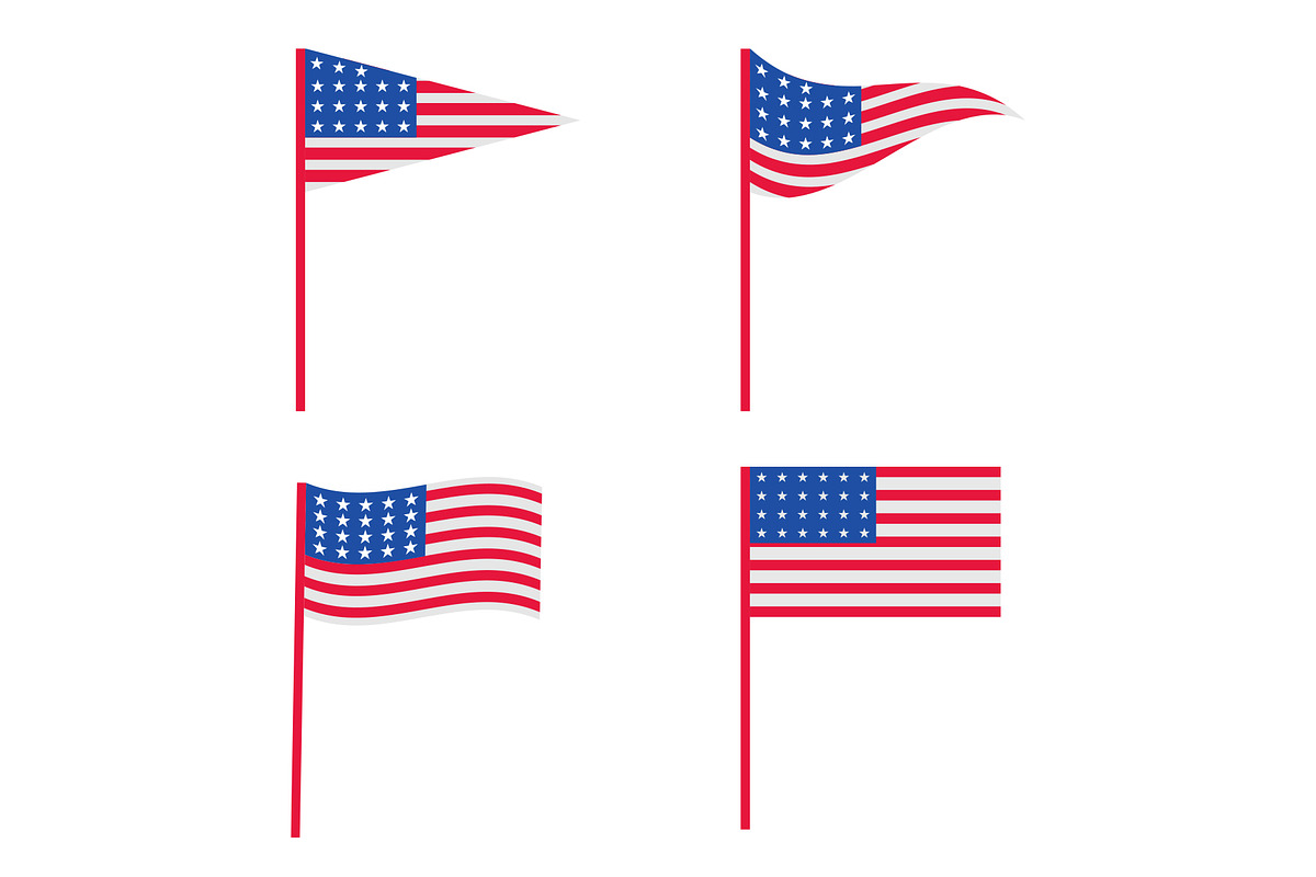 Presidents Day Design Elements Set, an Object Graphic by FarhanYousaf (Photo 5 of 7)