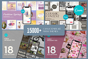Mega Bundles Instagram | CANVA, a Social Media Template by Azruca (Thumbnail 6 of 12)