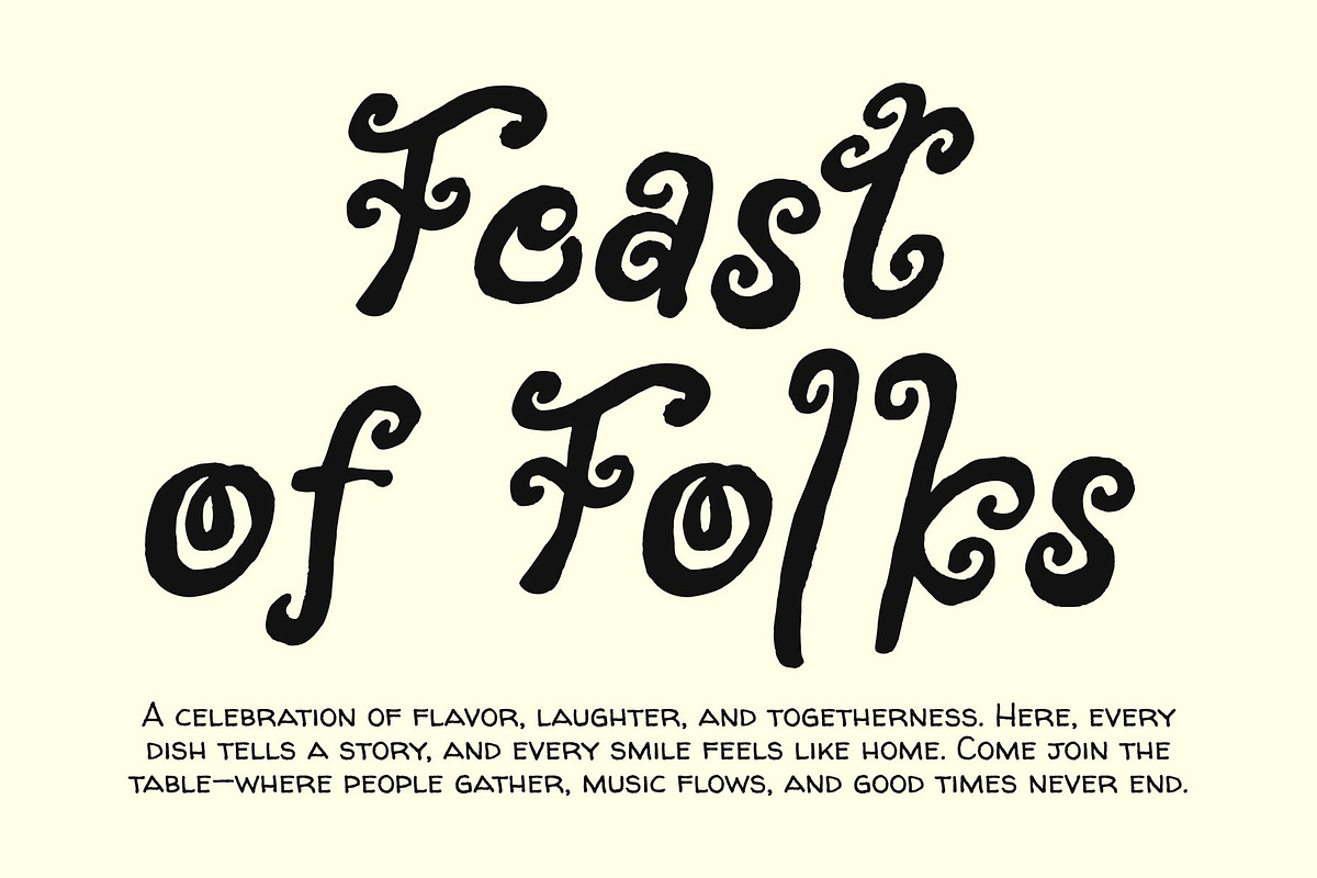 CS Mimsey – Decorative Font, a Handwritten Font by Craft Supply Co. (Photo 6 of 8)