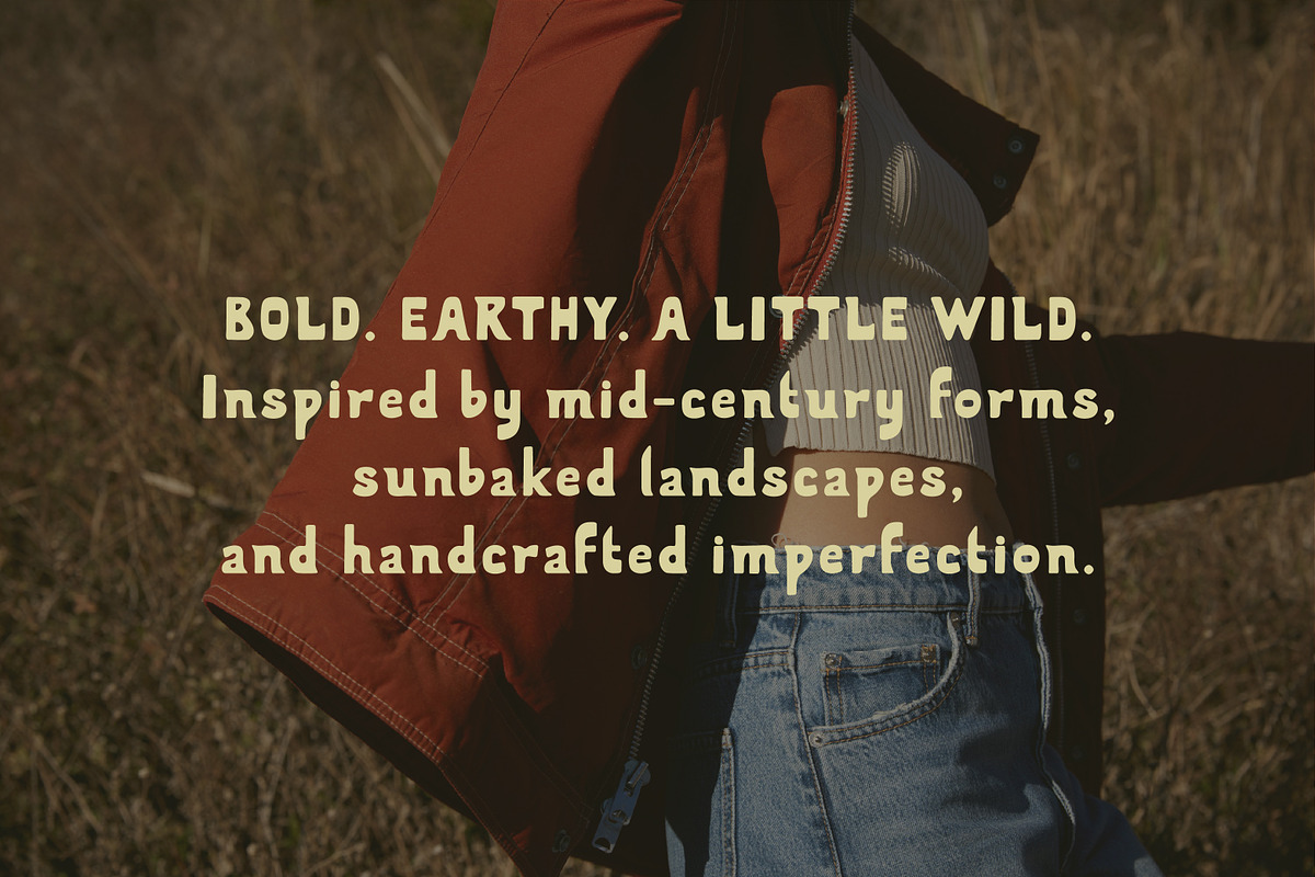 Solique Earthy Nomadic Logo Sans, a Sans Serif Font by Struvictory.art (Photo 2 of 9)