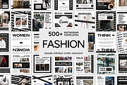 Fashion White Template, a Social Media Template by Kalubuak (Thumbnail 1 of 10)