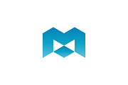 Letter M Modern Logo, a Branding & Logo Template by ganuDESIGN (Thumbnail 2 of 3)