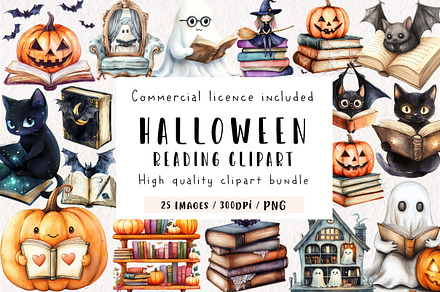 Halloween Horses Clipart, an Illustration by CreationArt