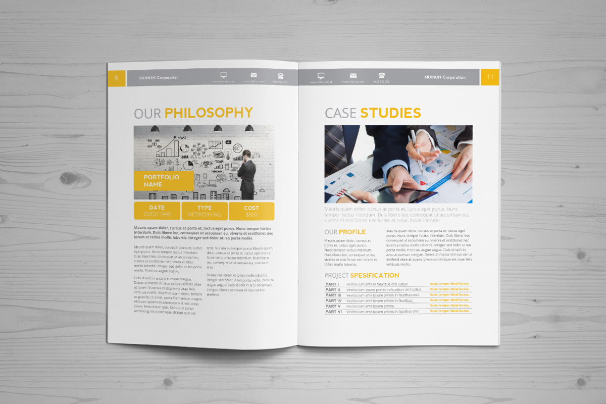 Jogja Simple Proposal Template, a Stationery Template by binangkit (Photo 7 of 12)