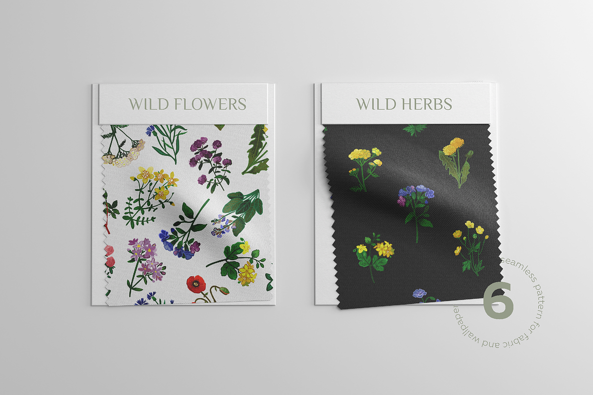 Wild meadow flowers $ herbs, an Object Graphic by yttadesign (Photo 10 of 17)