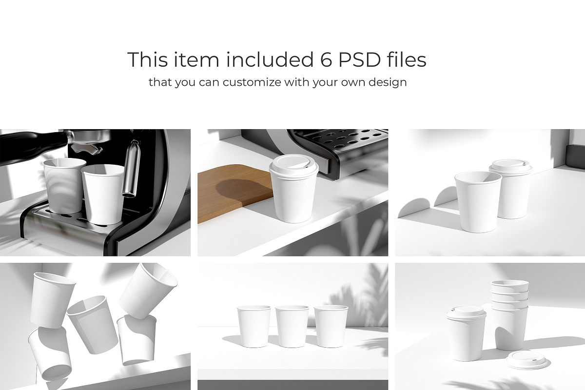 Coffee Cup Mockup, a Packaging Mockup by simuradi (Photo 8 of 8)