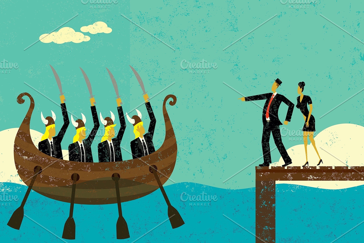 Business Concepts Bundle 01, a Person Illustration by retrorocket (Photo 2 of 17)