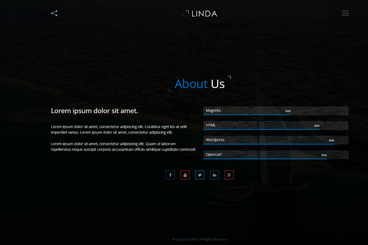 Linda - Coming Soon Template, a Bootstrap Template by next-item (Photo 4 of 6)