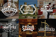 60 Vintage Badges and Logos Bundle, a Branding & Logo Template by shazi (Thumbnail 7 of 21)