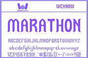 White Angle font, a Font by weknow (Thumbnail 5 of 5)